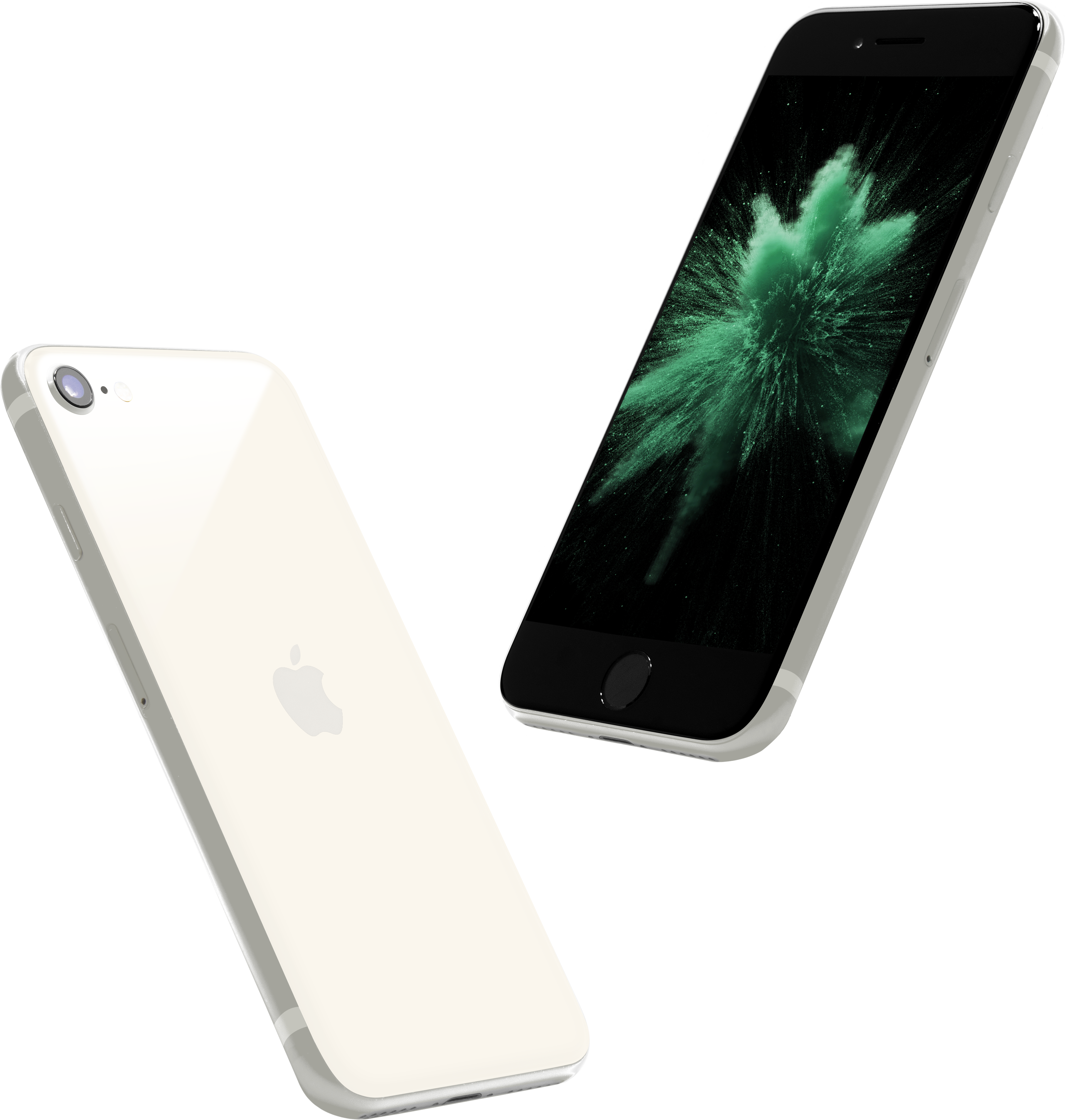 iPhone SE (2020) 64GB Weiß Premium Refurbished