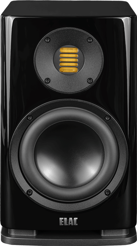 SOLANO BS 283.2 schwarz hochglanz Regal-Lautsprecher