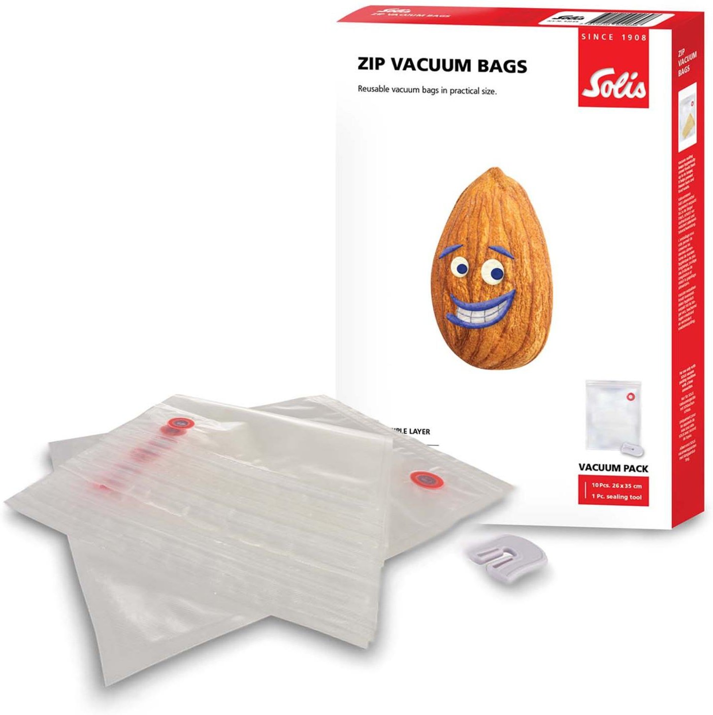 Zip Vakuumierbeutel (10 Stk.)