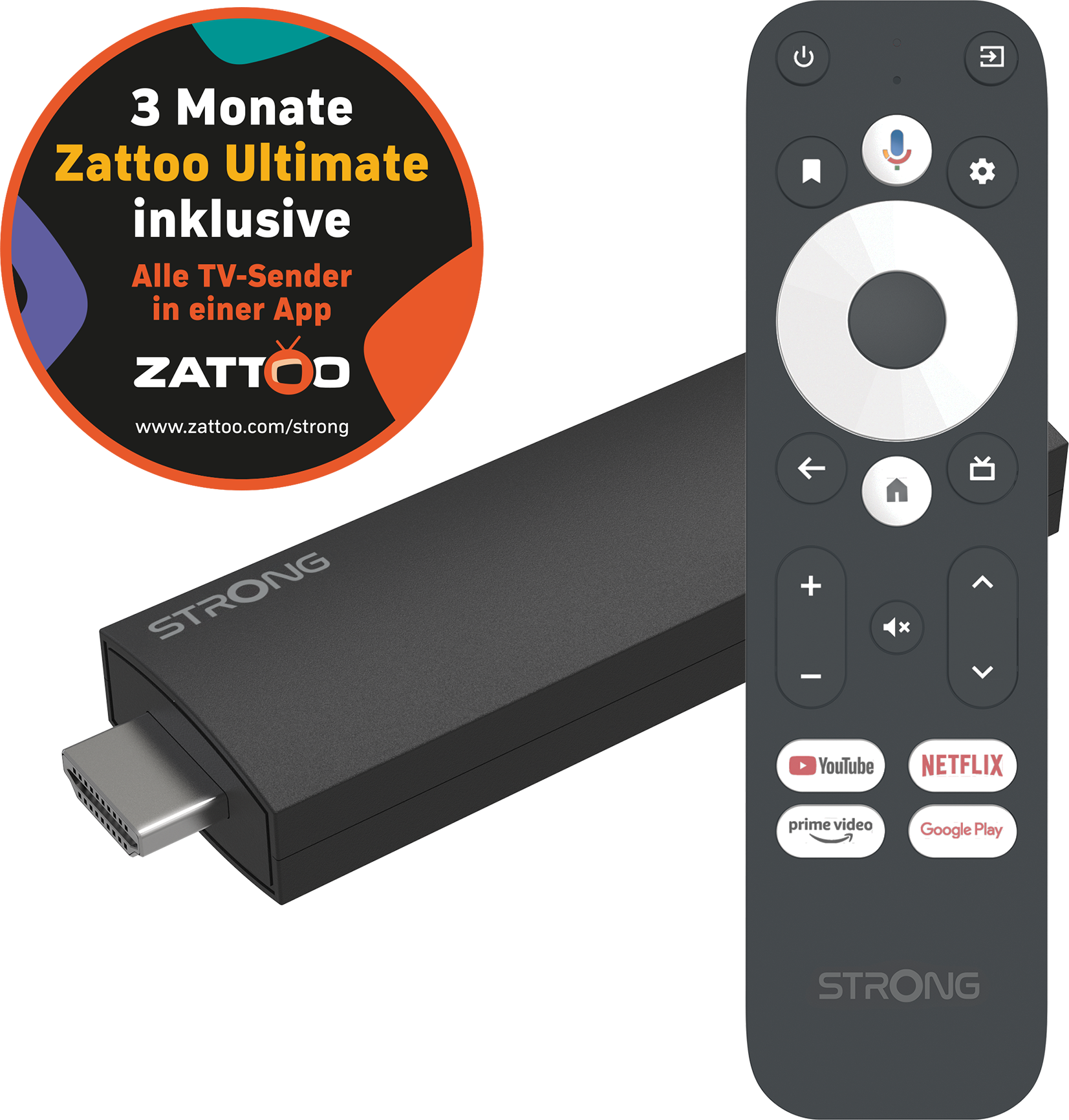 Leap UNA Ultimate Android TV Streaming-Stick