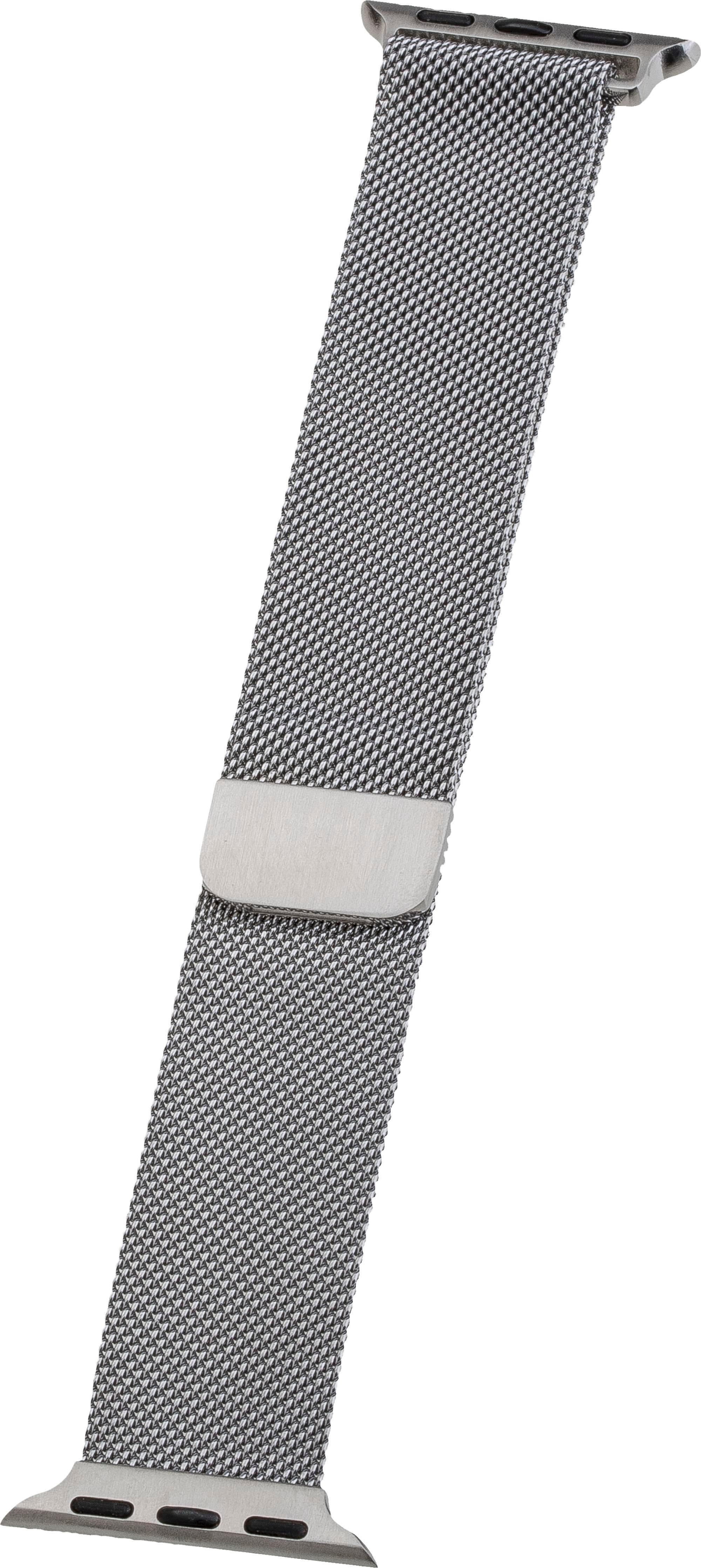 Watch Band für Apple Watch 41/40mm (Series 4 - 11)/ 38mm (Series 1 - 3) Milanaise Silver