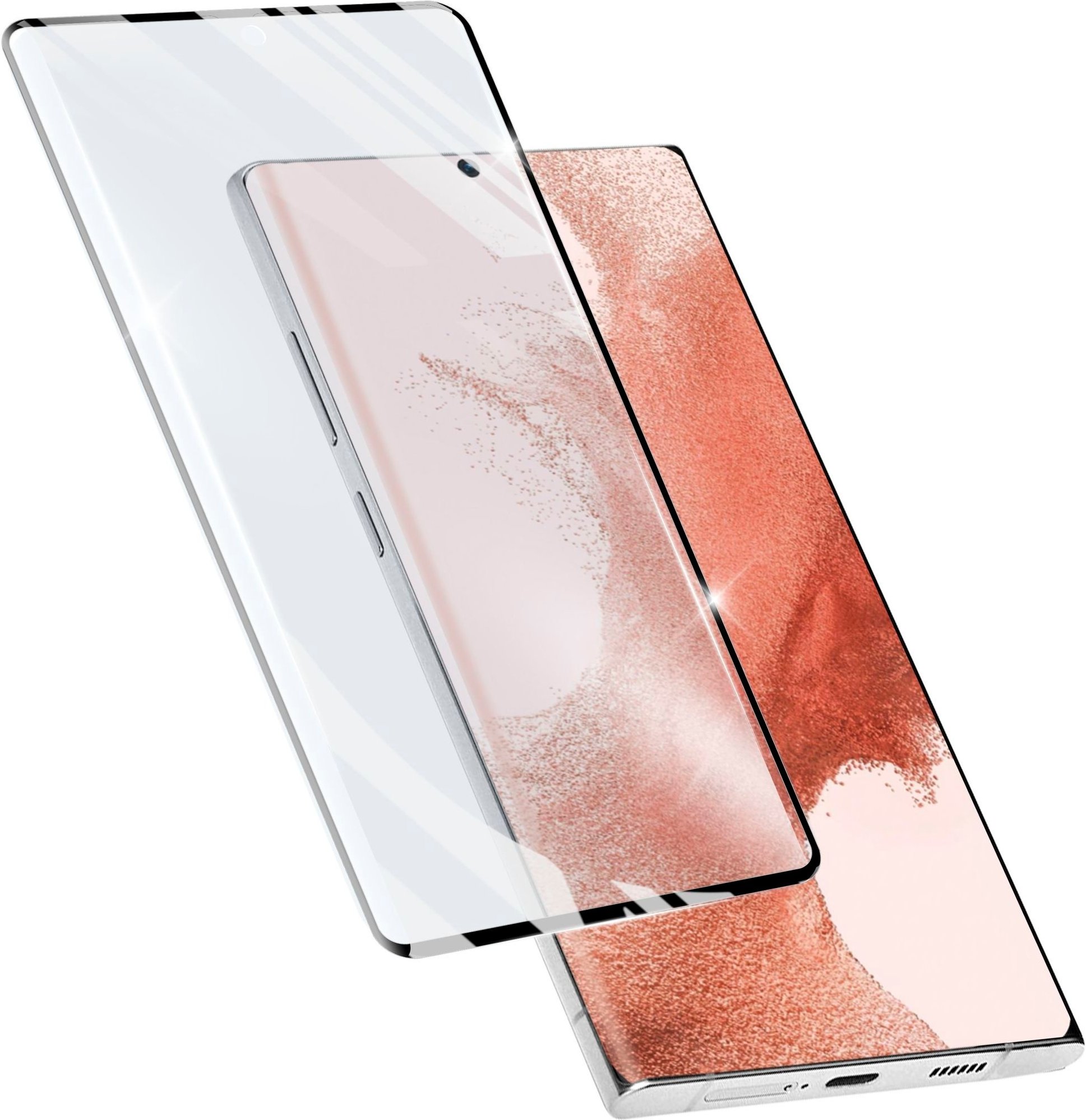 Impact Glass Curved Samsung Galaxy S23 Ultra (60145) Schutzglas