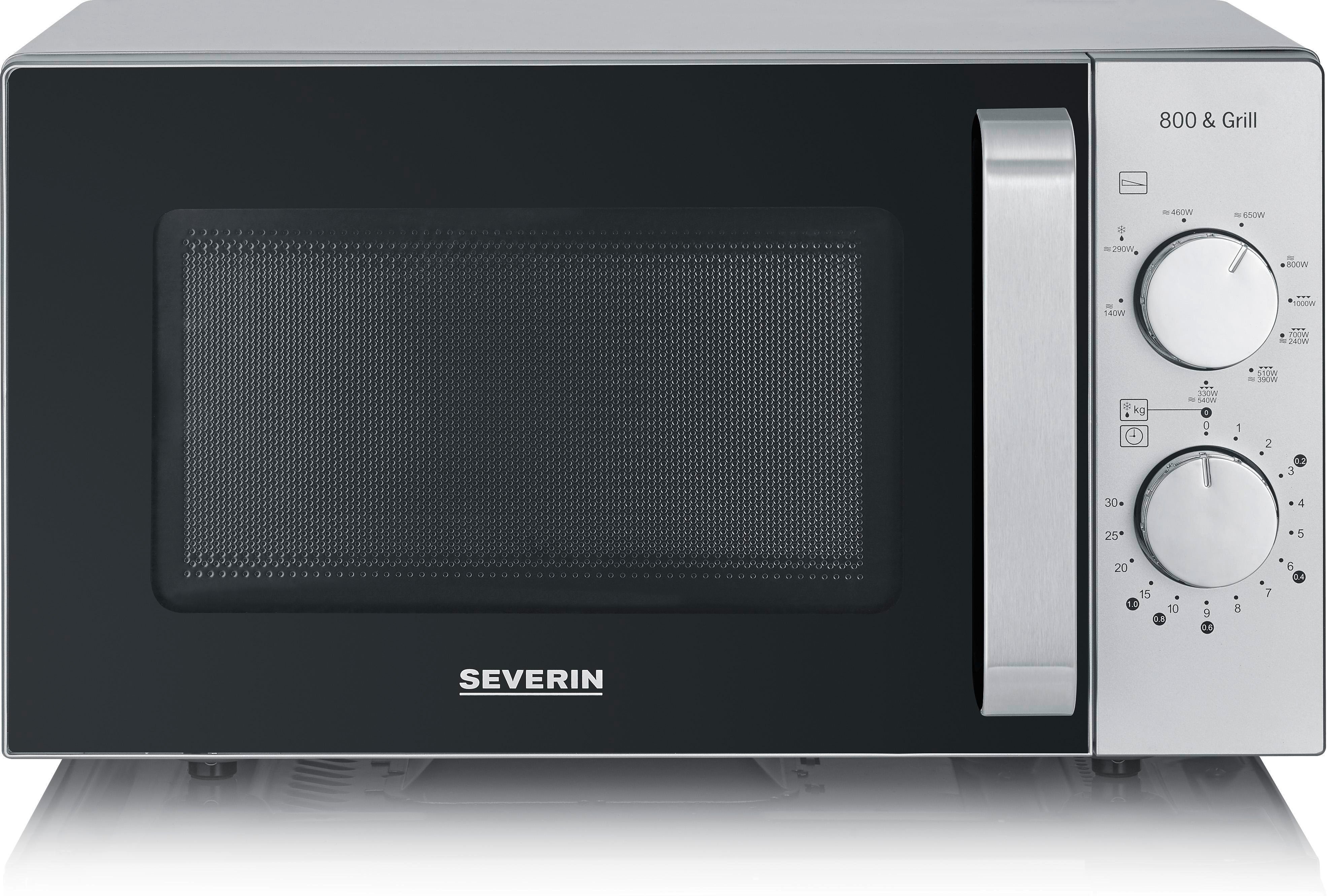 Thumbnail - Mikrowelle MW 7576 Flachbett Silber