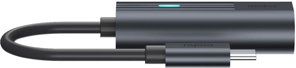 USB-C Adapter "UCA-1006", USB-C auf Gigabit LAN, Grau (00217687)