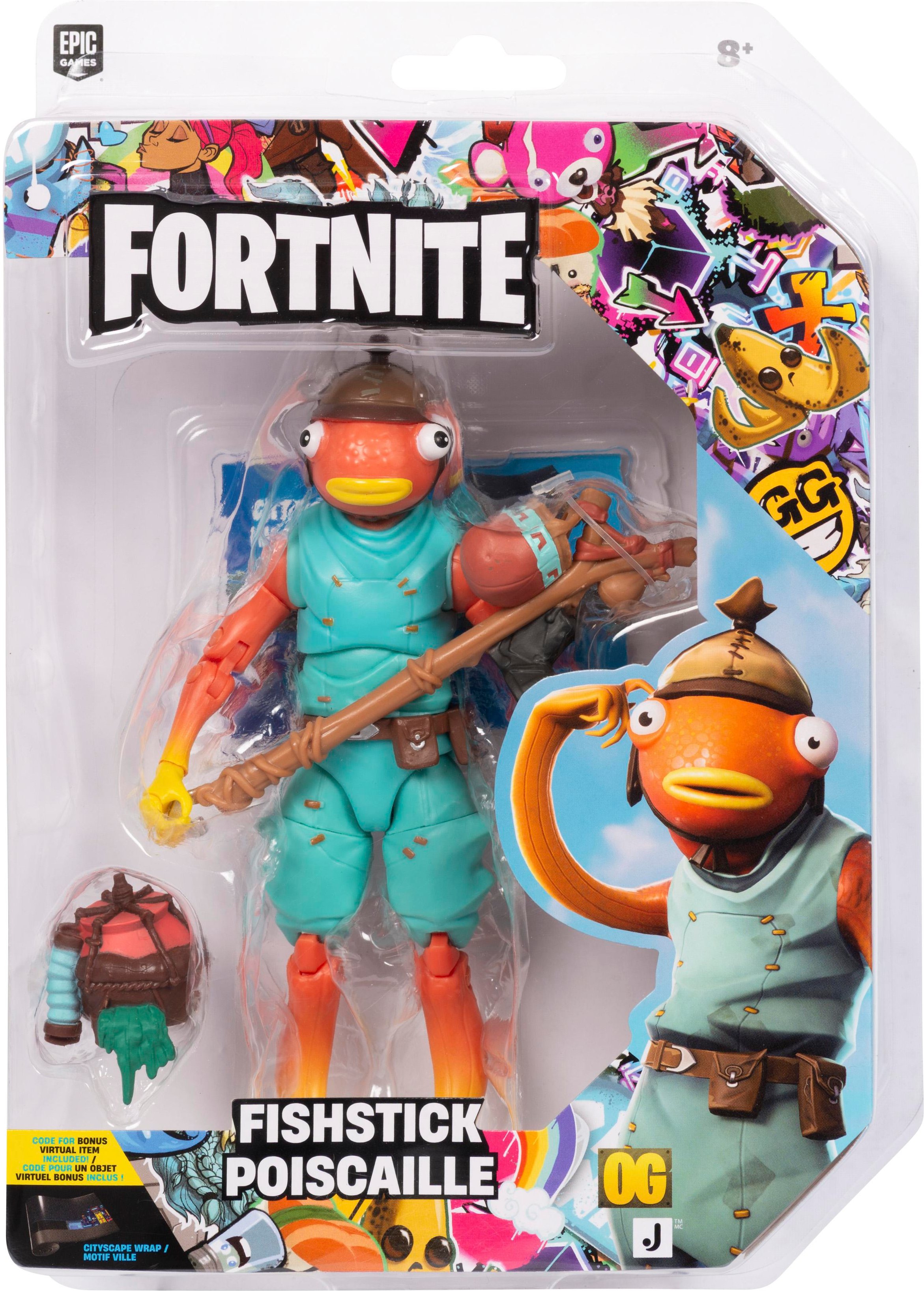 Fortnite Figur Fishstick 15cm Spielfigur
