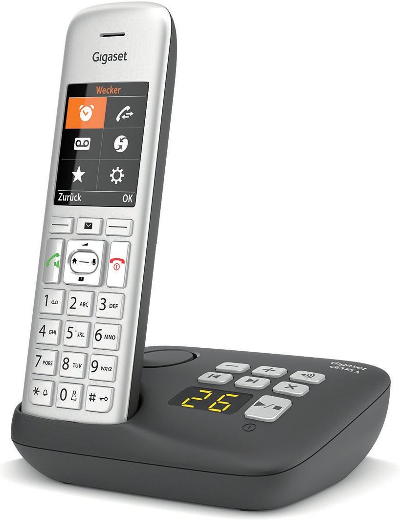 CE575A silber Schnurloses Telefon
