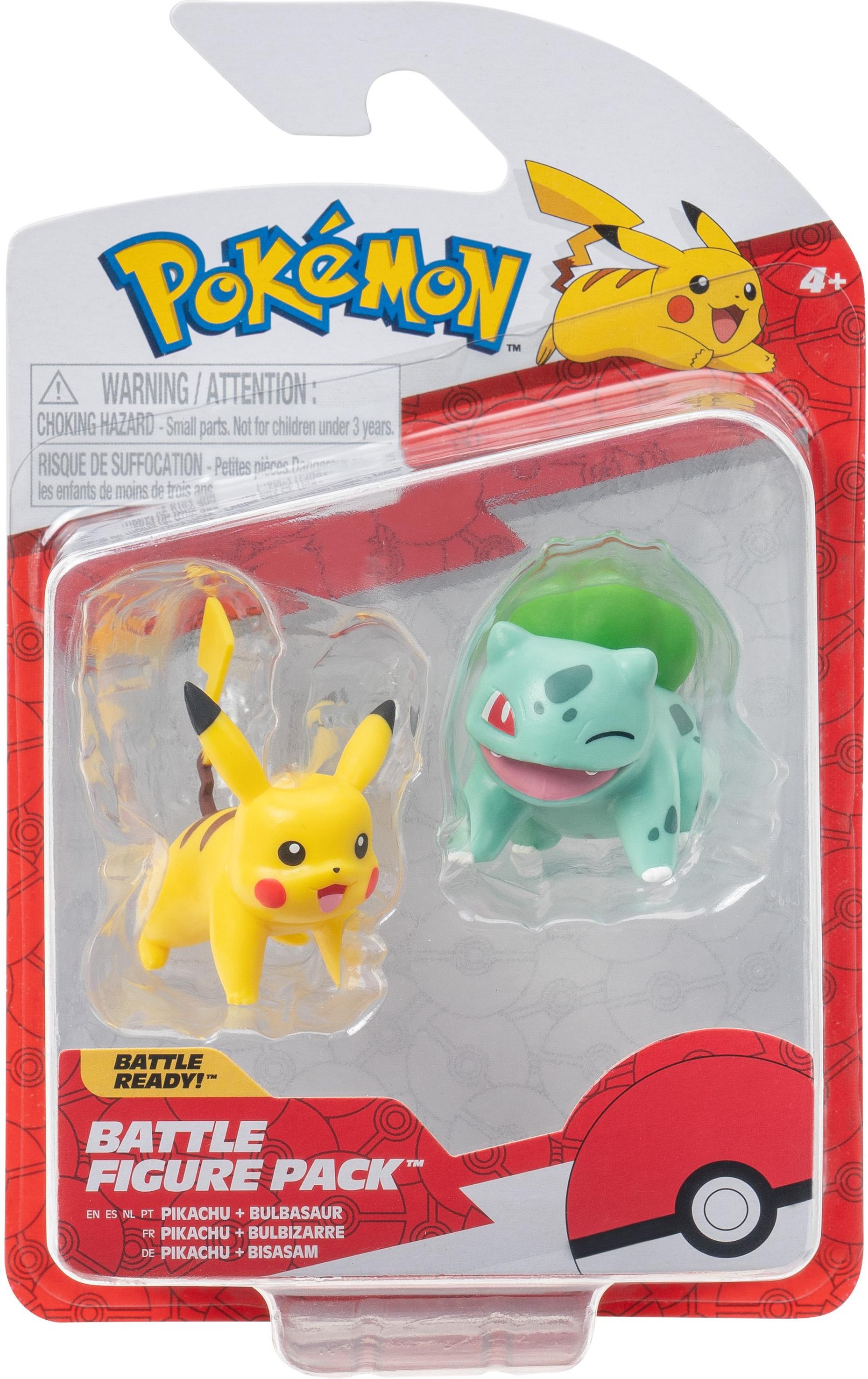 Thumbnail - Battle Figure First Partner 2-Pack Bisasam Pikachu