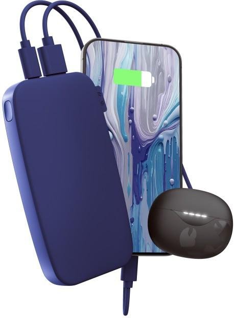 Powerbank 12000mAh USB-C, Ultra Fast Charge & 20W PD,True Blue (00231825)