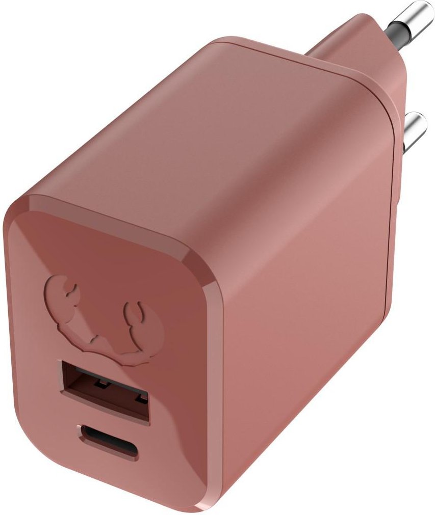 Mini-Charger USB-C und USB-A, PD 45W, Safari Red (00220553)
