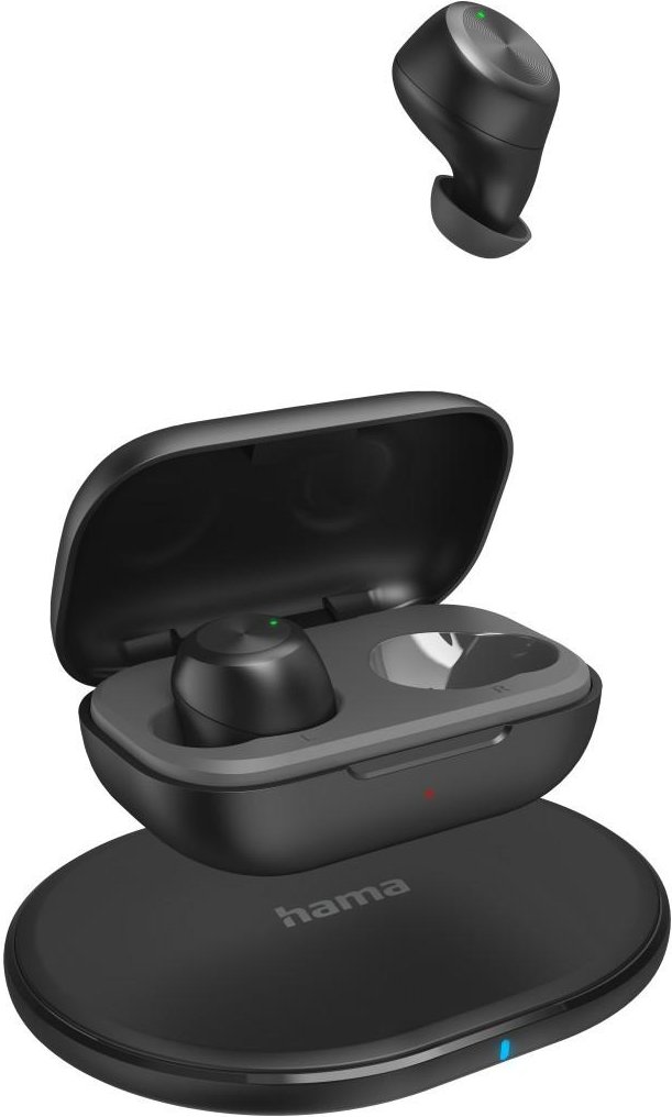 Bluetooth®-Kopfhörer "Passion Chop", TWS, In-Ear, Wireless Charging, Schw. (00184090)