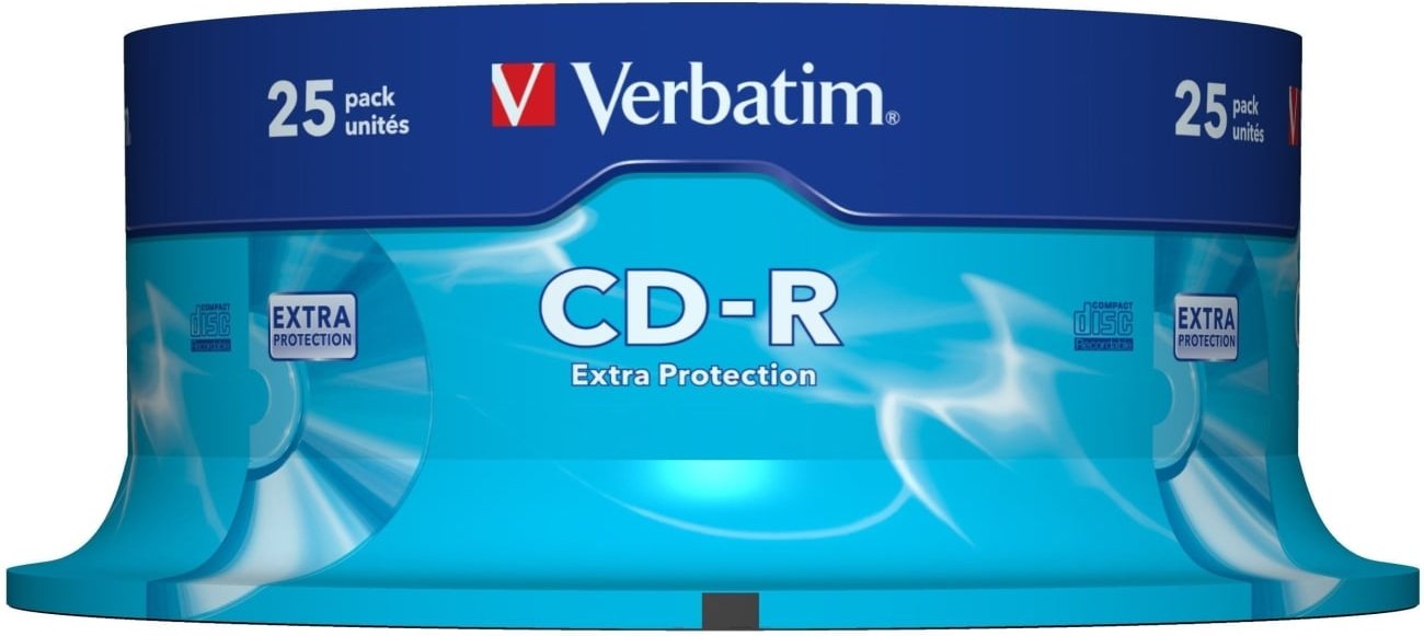 CD-R 700MB 52x Extra Protection 25er-Pack CD-Rohlinge