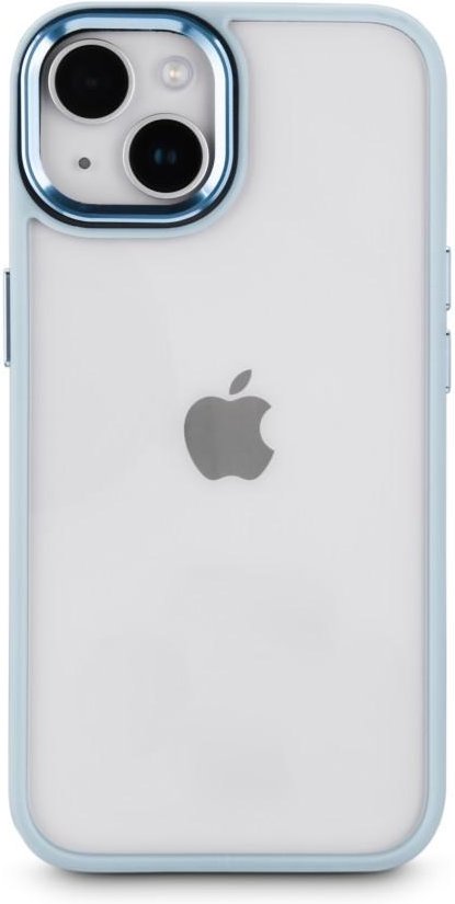 Handyhülle "Cam Protect" für Apple iPhone 14, durchsichtig, Blau (00138144)
