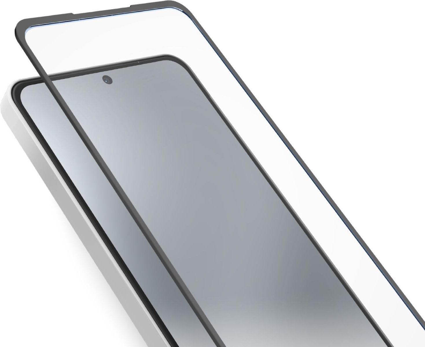 Glas Displayschutz Full Cover für Xiaomi Redmi Note 14, Schwarz