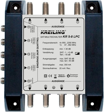 KR 5-8 LPC Multischalter