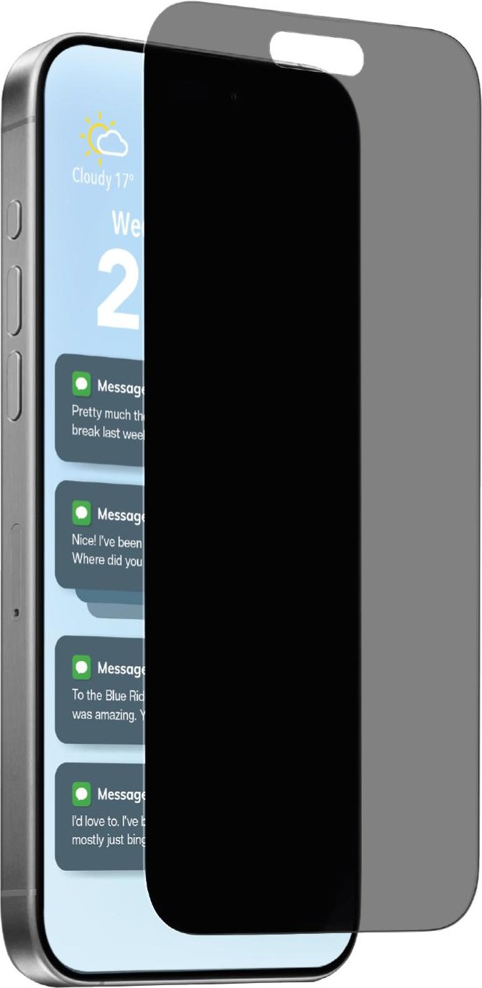 Thumbnail - Gehärtetes Glas Privacy für iPhone 17 Pro Max, Transparent