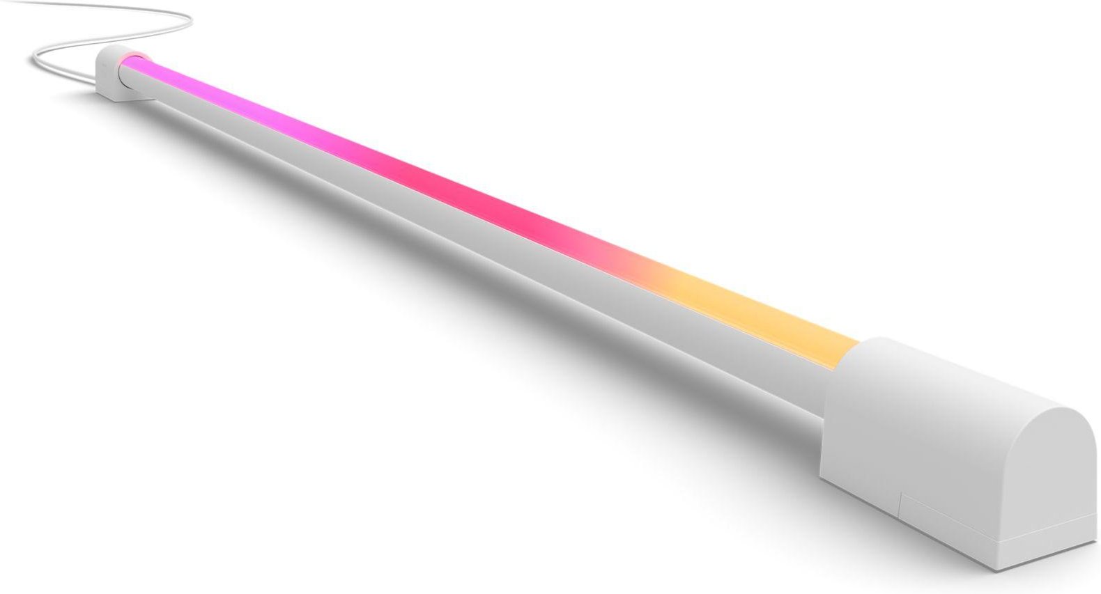 White & Color Ambiance Play Gradient Light Tube kompakt