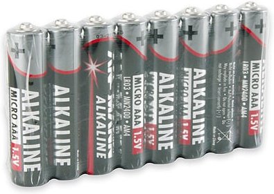 Alkaline AAA, 8er Folie Batterie