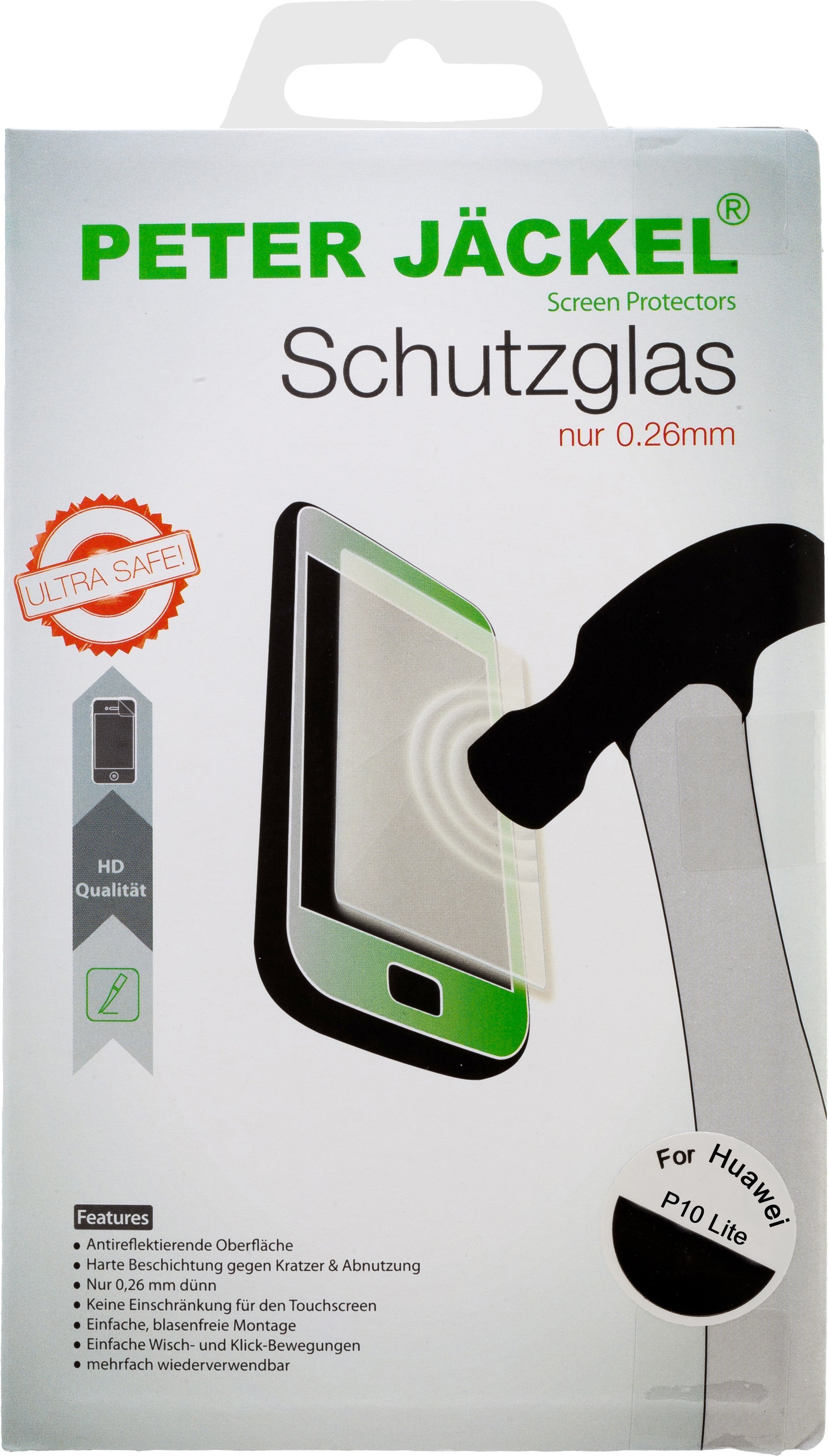 HD Glass Protector für Huawei P10 Lite Schutzglas