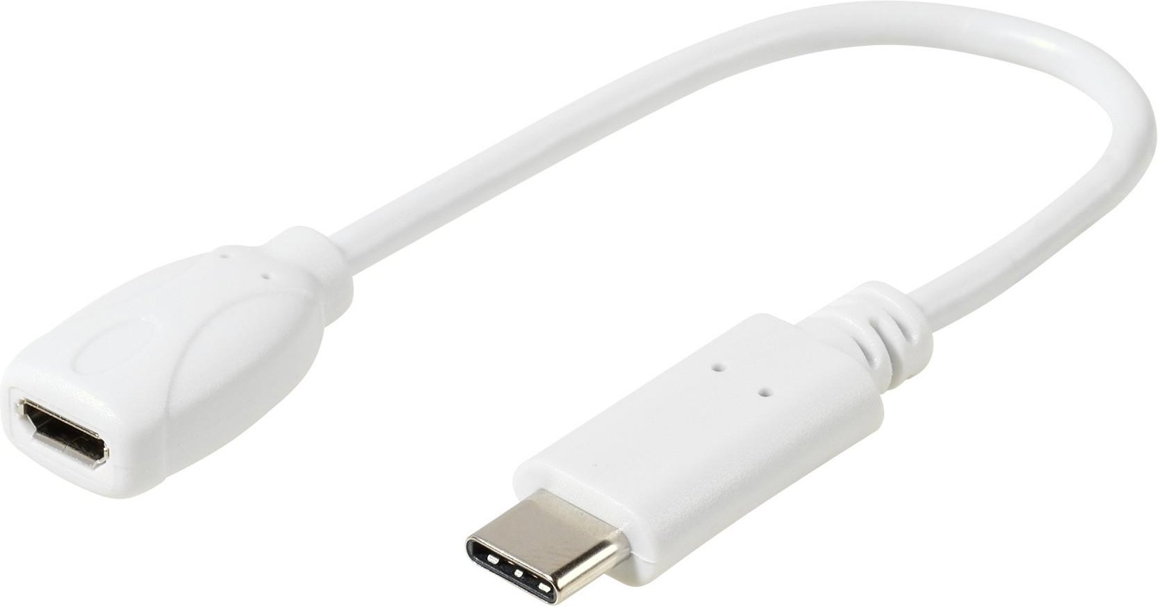 Adapter USB Type-C™ Micro USB, 0,1m (37558)