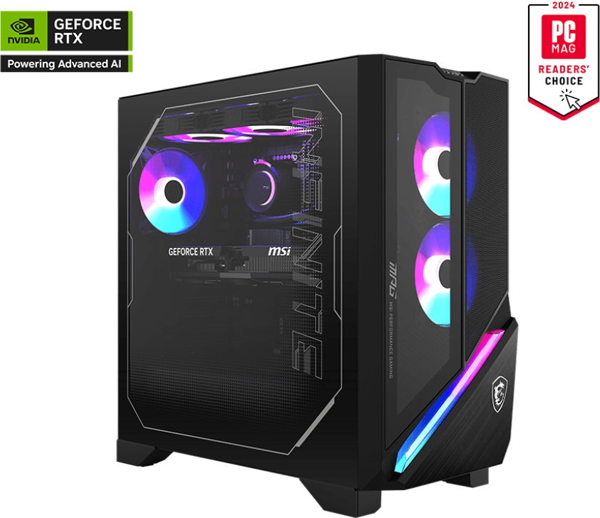 MPG Infinite X3 AI 2NUF7-012DE, Intel Core Ultra 7 265K, 32 GB, 1 TB M.2 SSD, RTX 4070 Ti SUPER