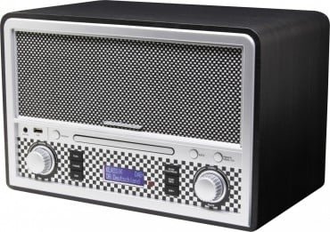 NR955SW schwarz CD/MP3 Nostalgie DAB+/UKW Digitalradio
