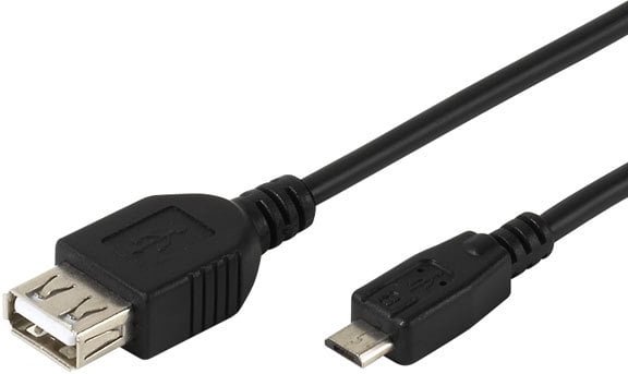 OTG Adapterkabel, Micro USB USB, 0,15m (35567)