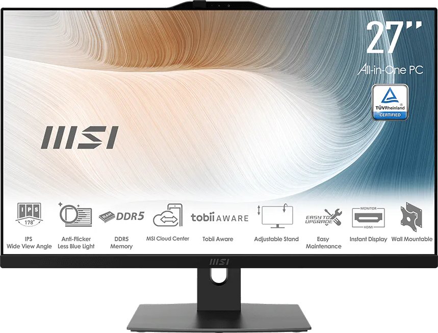 Thumbnail - Modern AM272P 1M-1234DE, Schwarz, 27 Zoll, Full HD, Intel Core 7 150U, 16 GB, 1 TB SSD