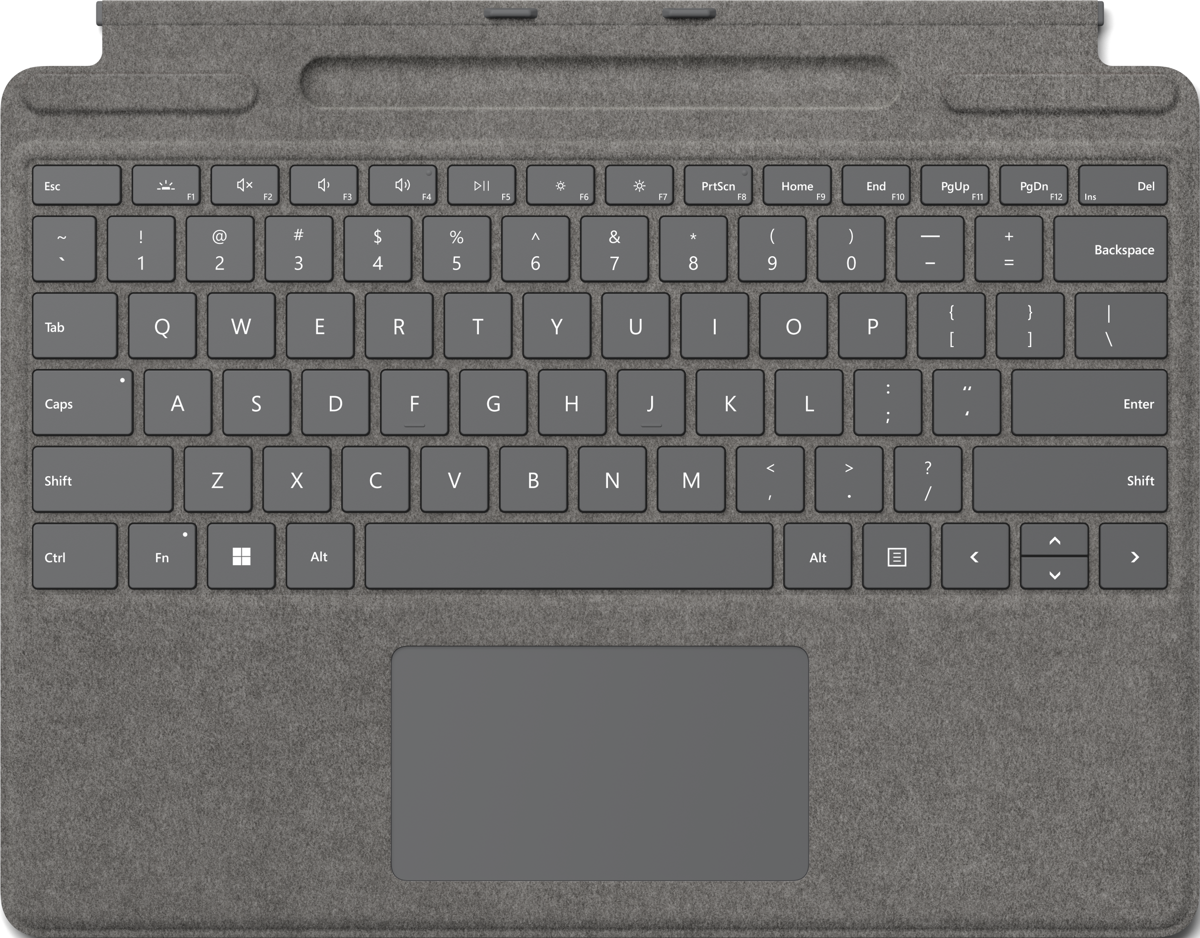 Thumbnail - Surface Pro Signature Keyboard Platin Tablet-Tastatur