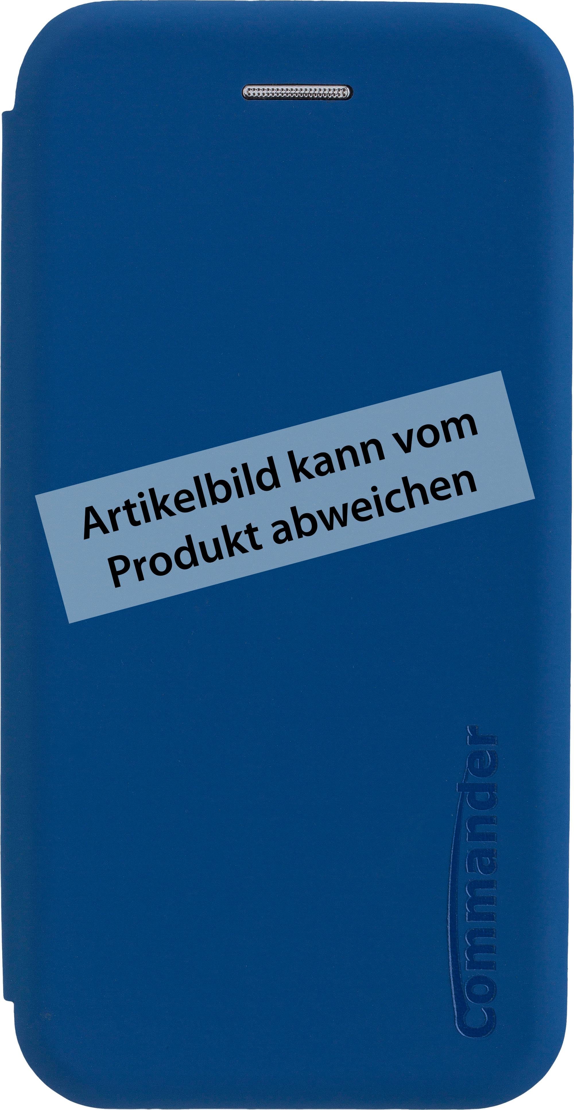Book Case CURVE für Huawei P30 Pro Soft Touch Maritim Blue Handyhülle
