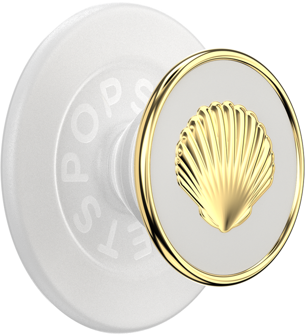 PopGrip MagSafe Venus White Enamel inkl. zusätzlichem Magnetring