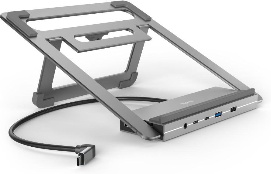 Thumbnail - USB-C-Docking-Station "Connect2Office Stand", Notebook-Stand, 12 Ports (00200139)