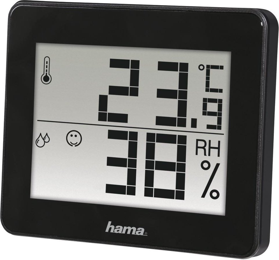 Thermo-/Hygrometer "TH-130", Schwarz (00186361)
