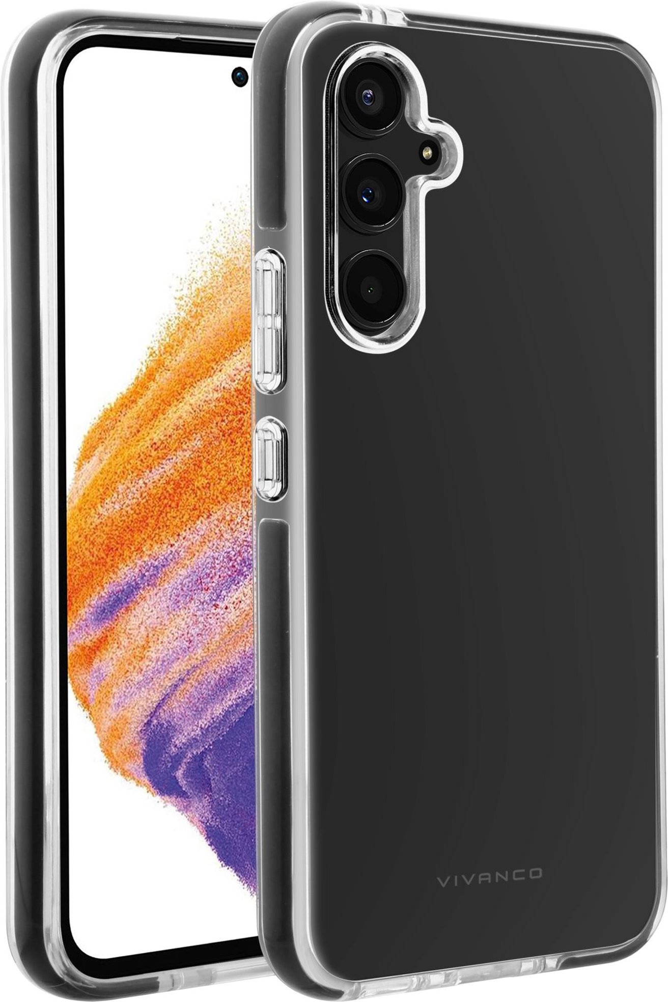 Rock Solid, Anti Shock Schutzhülle für Samsung Galaxy A54 5G Transparent (63547) Handyhülle