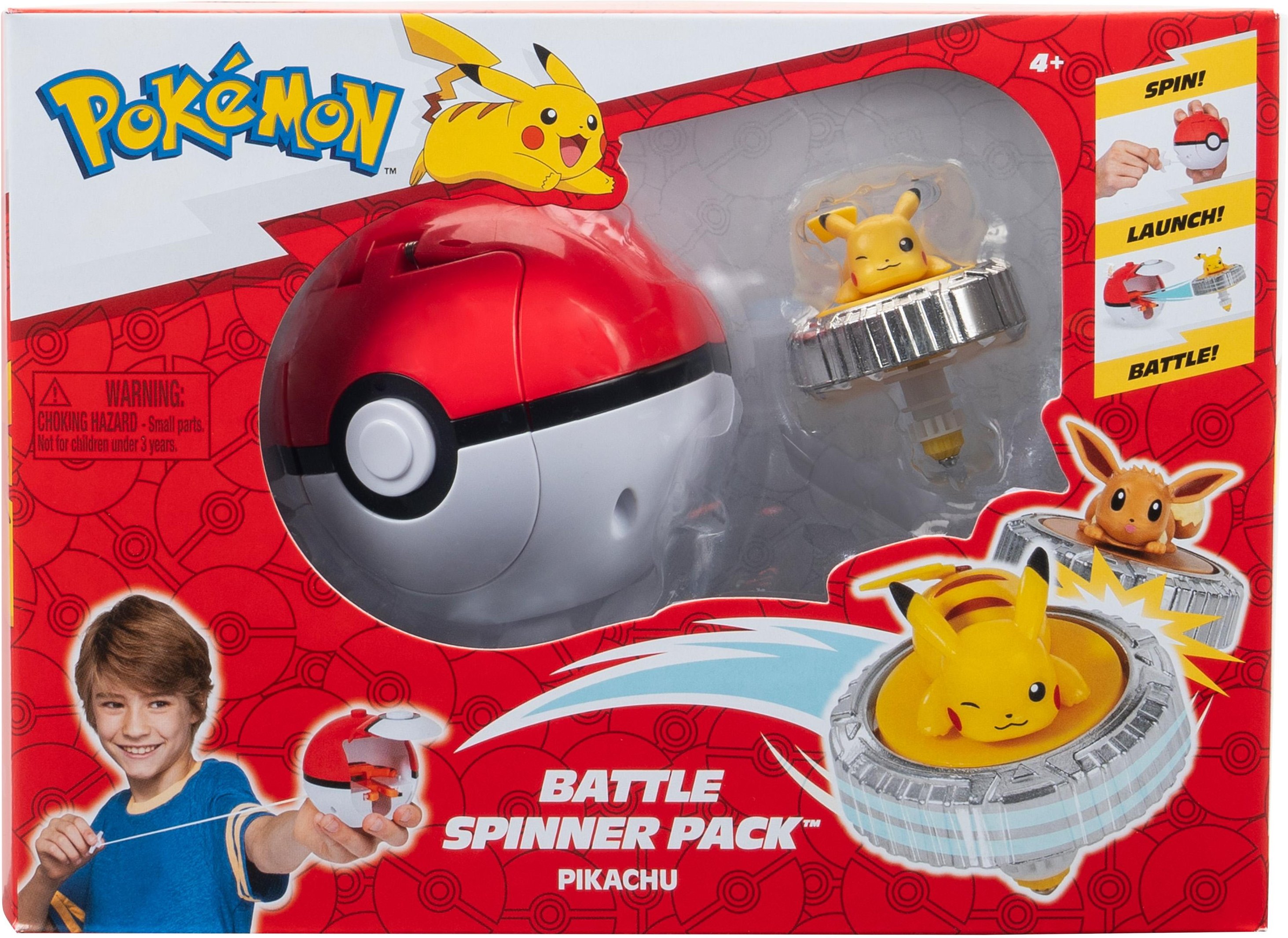 Spielfigur Battle Spinner Pikachu Pokéball
