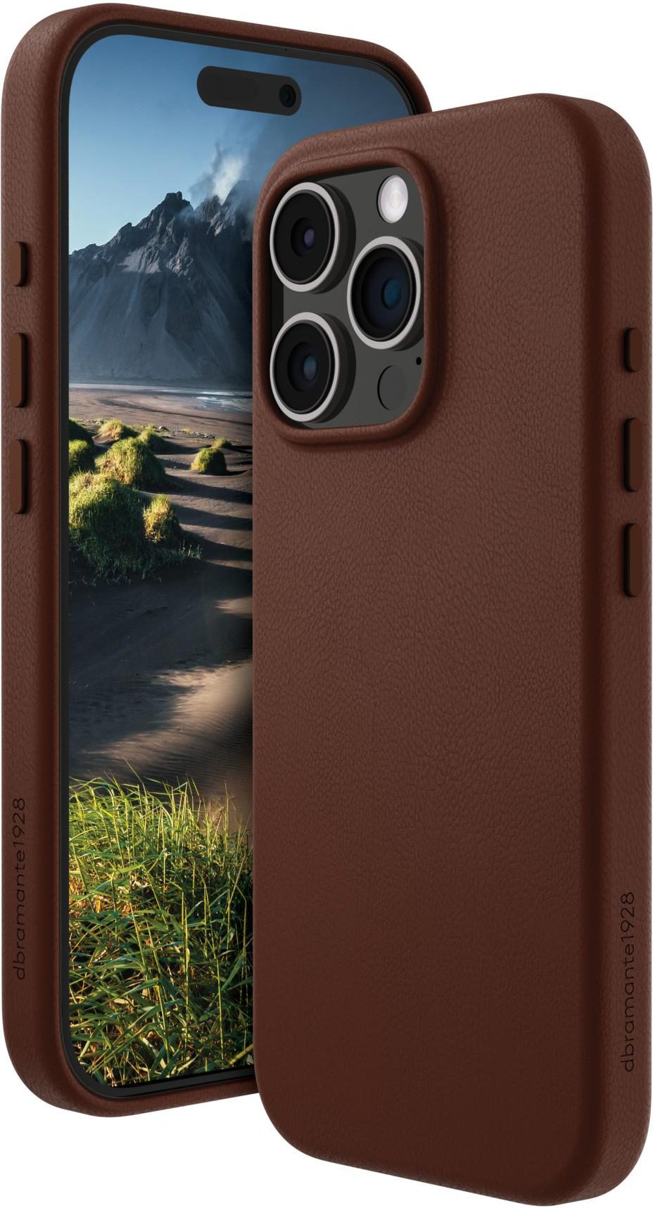 Roskilde MagSafe - iPhone 16 Pro, Dunkles Braun Handyhülle
