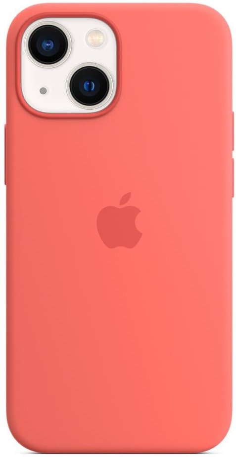iPhone 13 mini Silikon Case mit MagSafe - Pink Pomelo (MM1V3ZM/A) Handyhülle