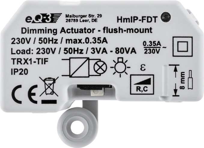 Homematic IP Dimmaktor Unterputz - Phasenabschnitt