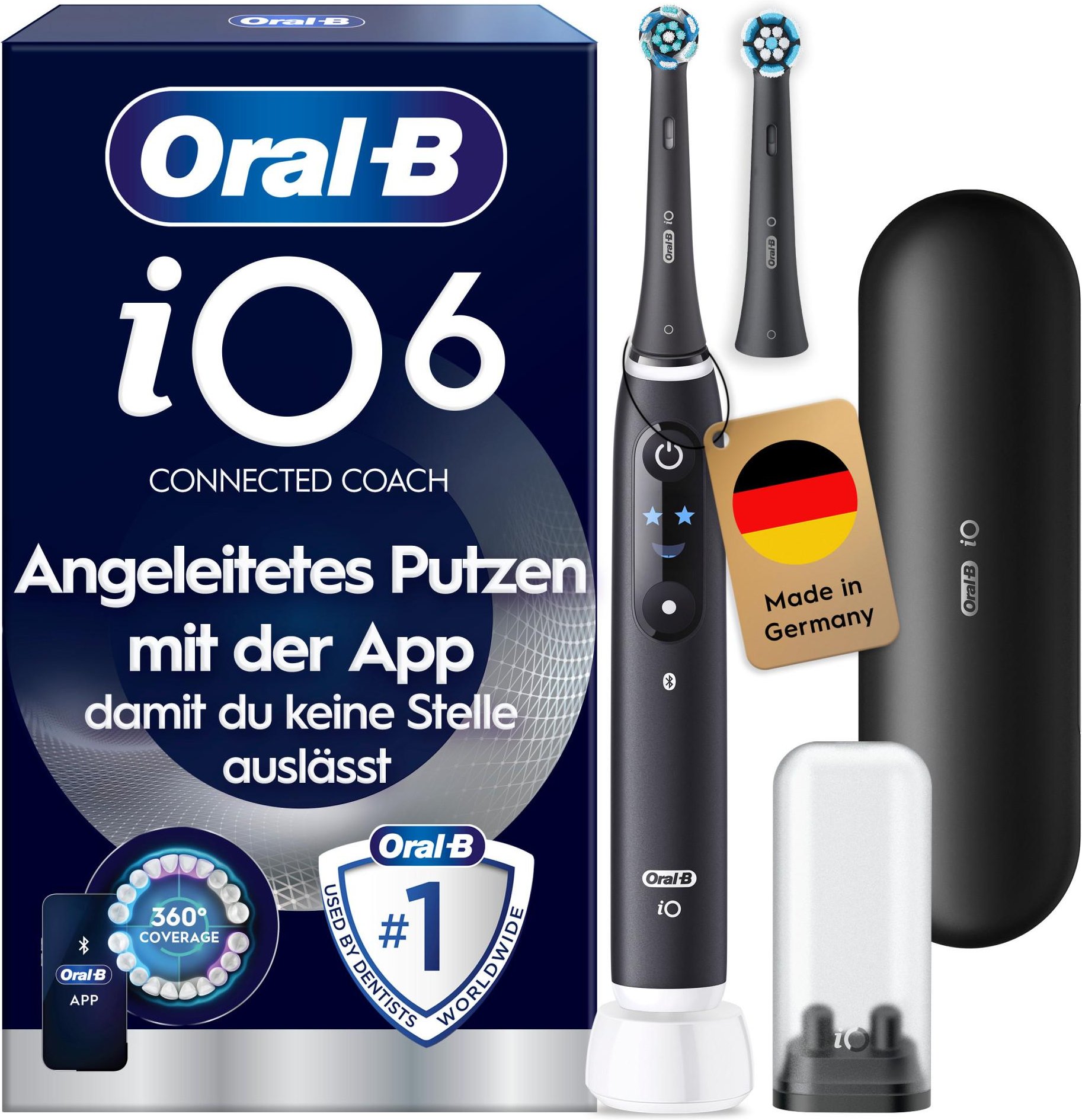 iO Series 6 Black Lava Zahnbürste