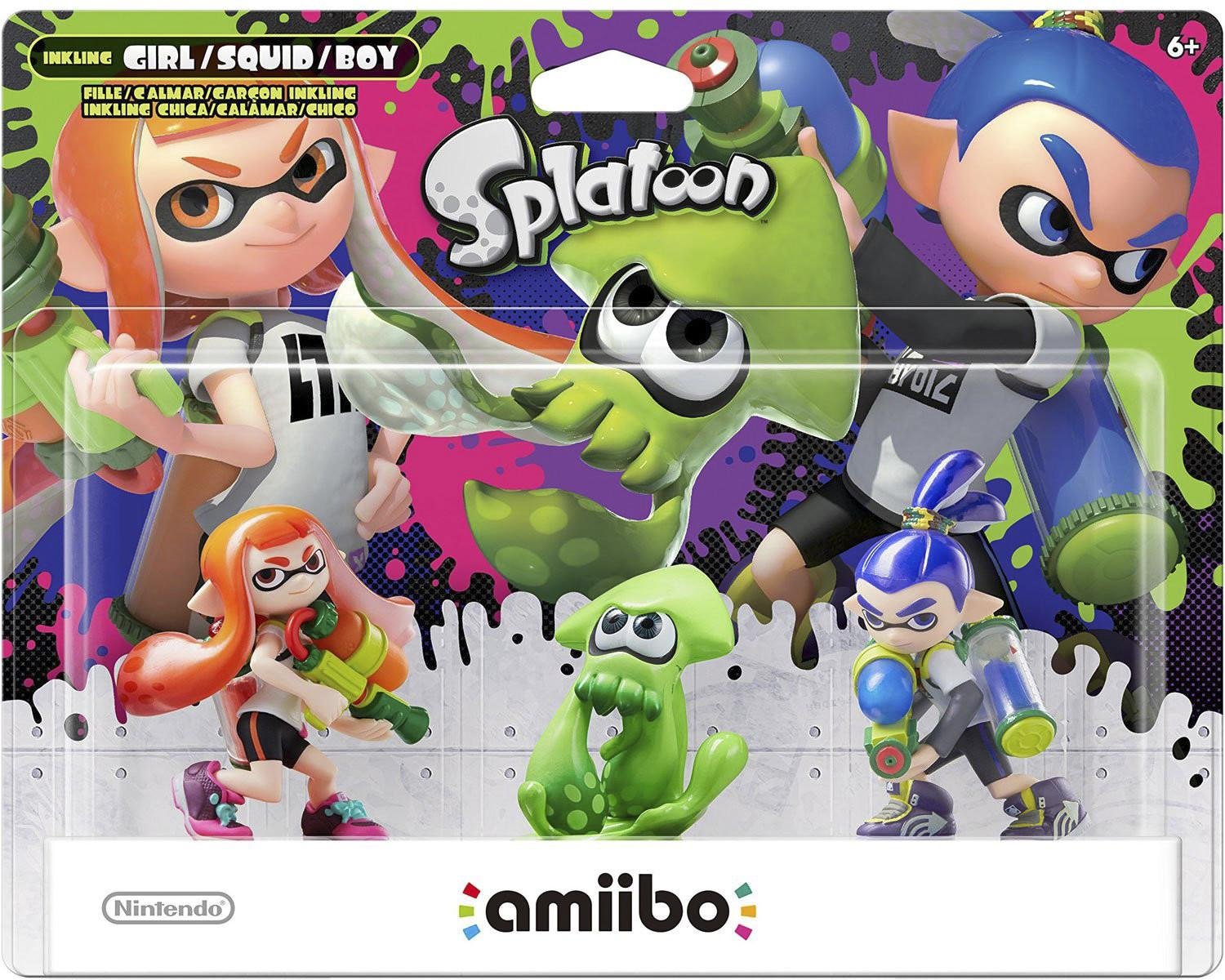 amiibo Splatoon 3er Pack
