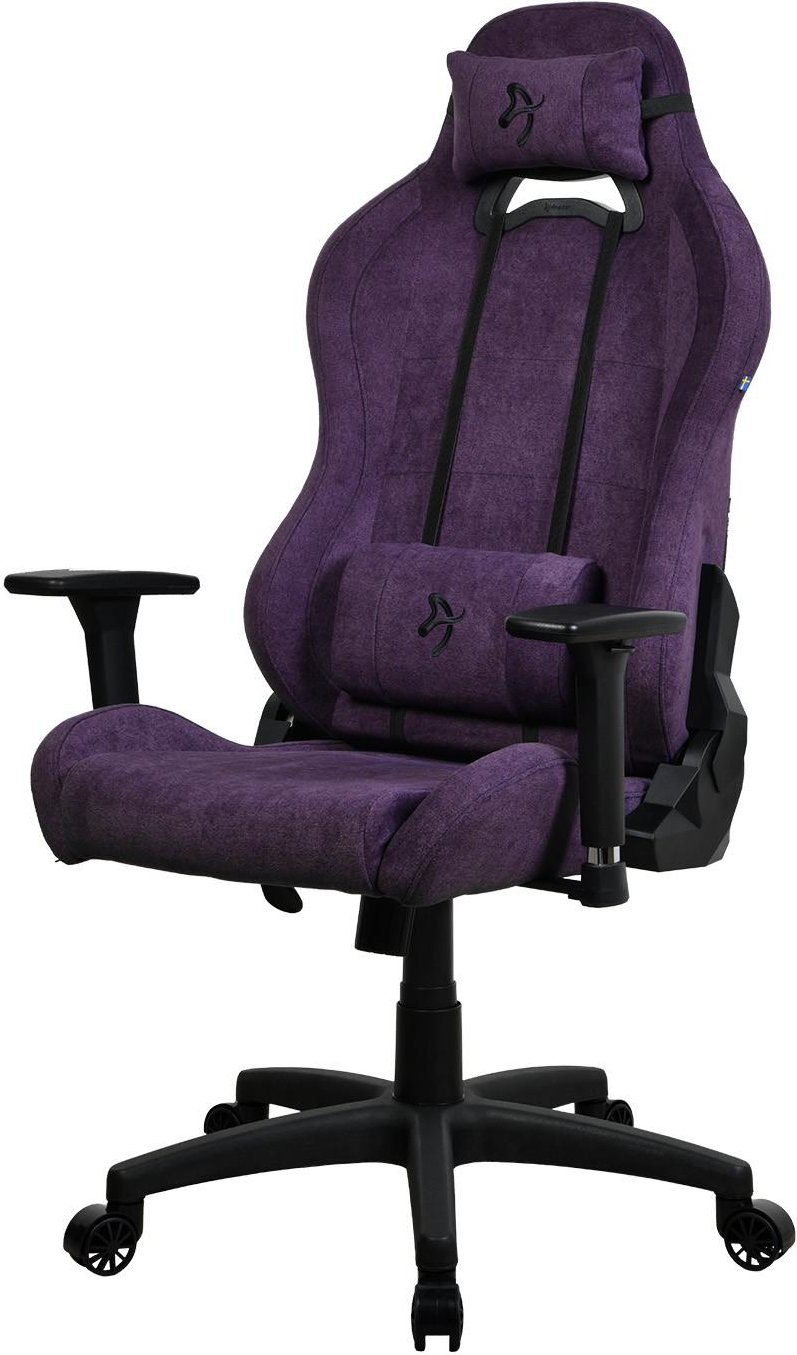 Torretta Soft Fabric Gaming-Stuhl, Purple