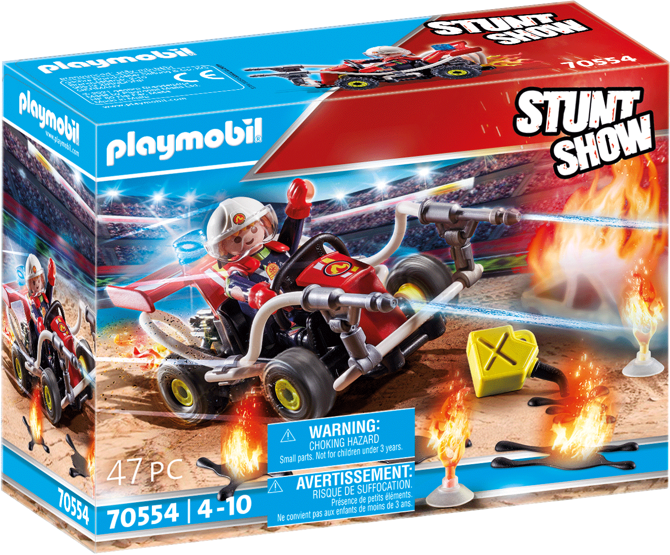 70554 Stuntshow Feuerwehrkart