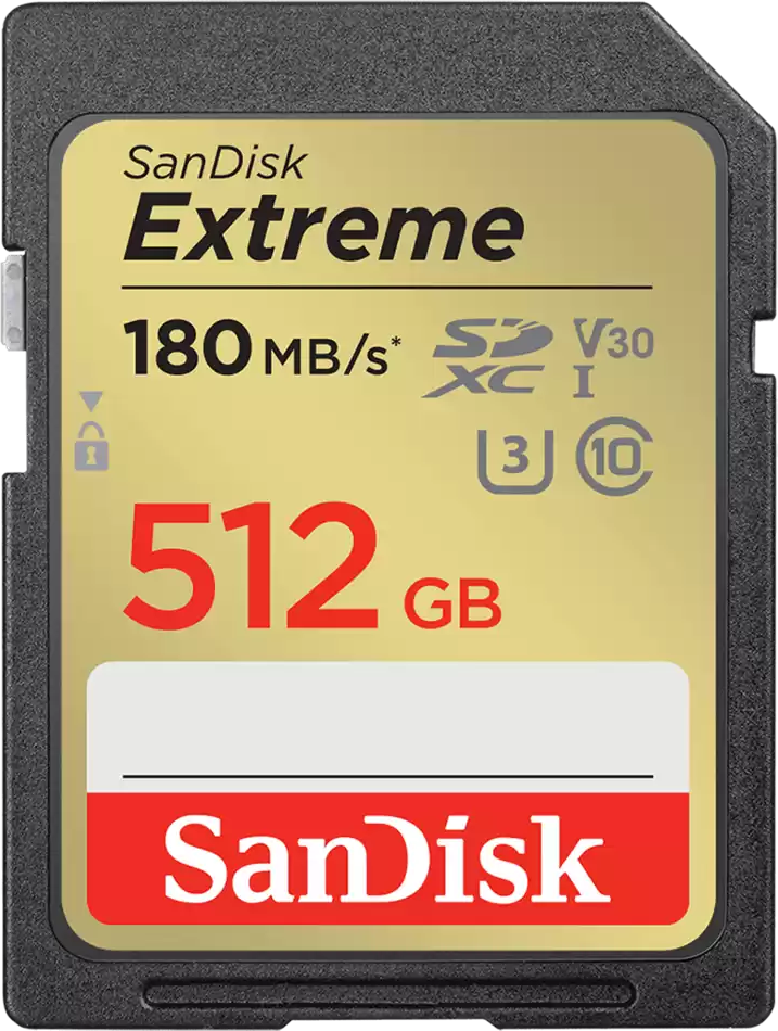Thumbnail - Extreme 512GB, SDXC, UHS-I, U3, 180MB/s Speicherkarte