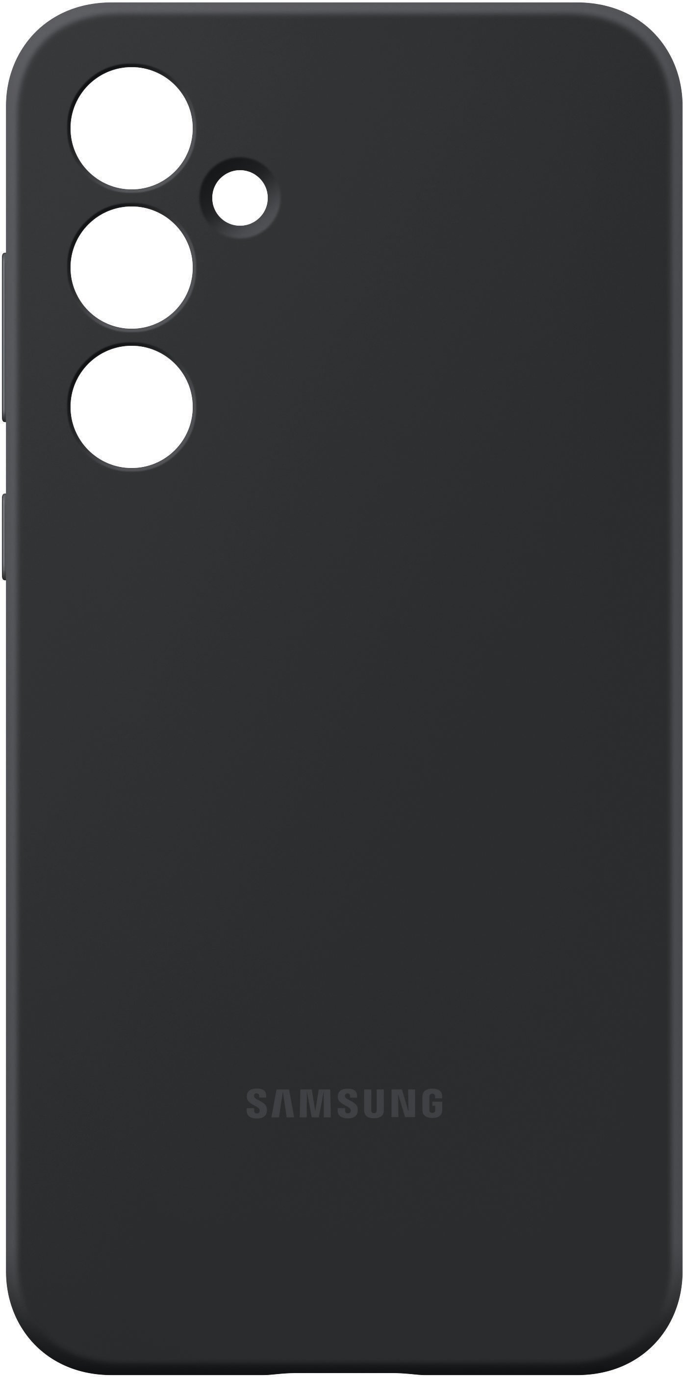 EF-PA556 für Galaxy A55 Silicone Case Black Handyhülle