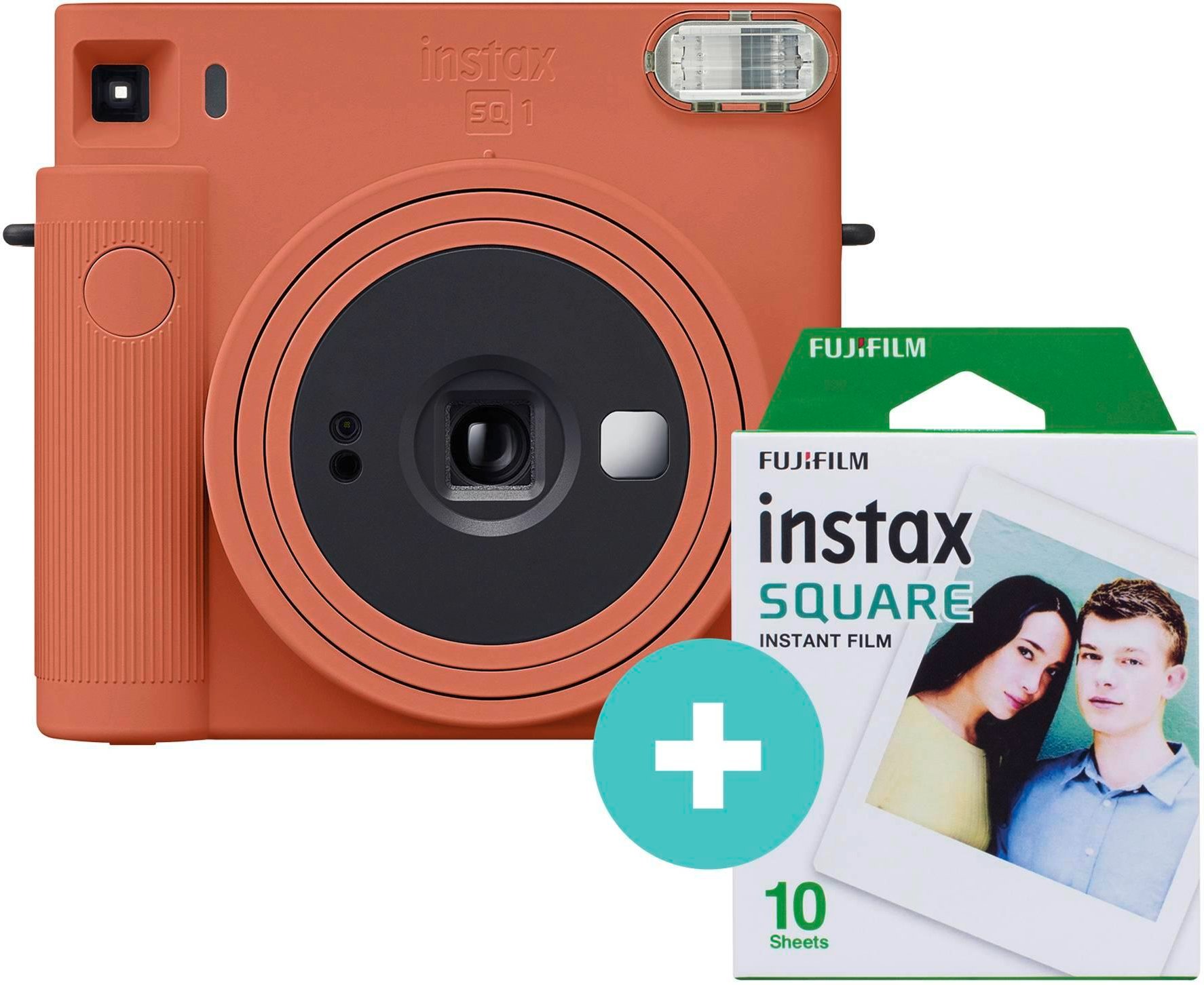 Instax Square SQ1 terracotta orange incl. Film (10 Blatt)
