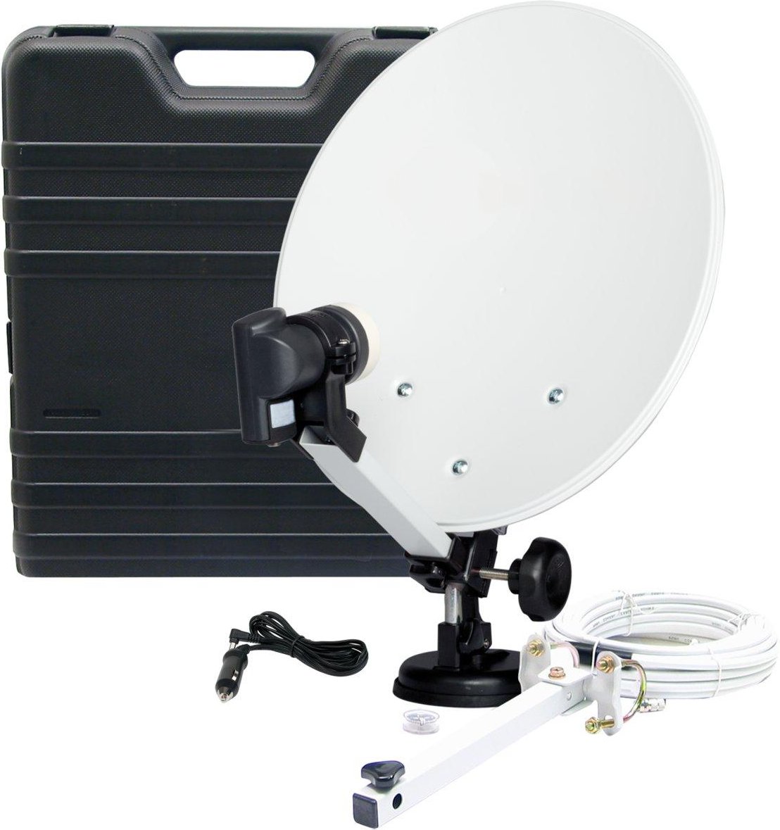 Camping-Digitalanlage im Koffer ohne Receiver, inkl. Single LNB