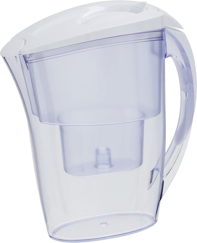 Wasserfilterkanne mit 2 Filterkartuschen, 2,4 l, Weiß (00111237)