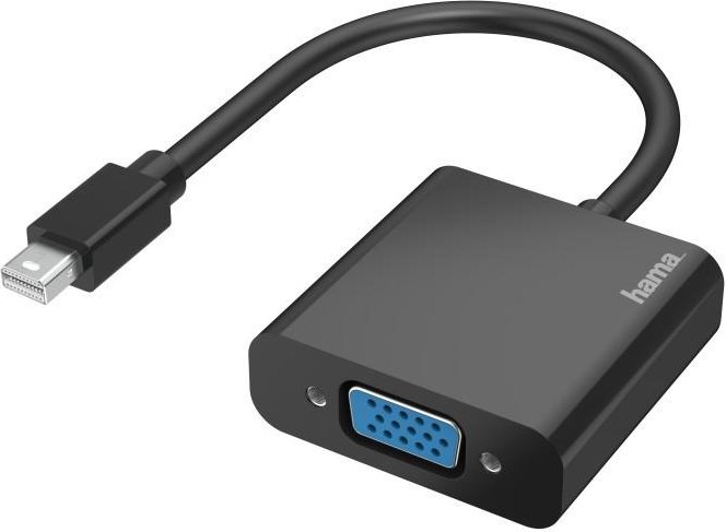 Video-Adapter, Mini-DisplayPort-Stecker - VGA-Buchse, Full-HD 1080p (00200333)