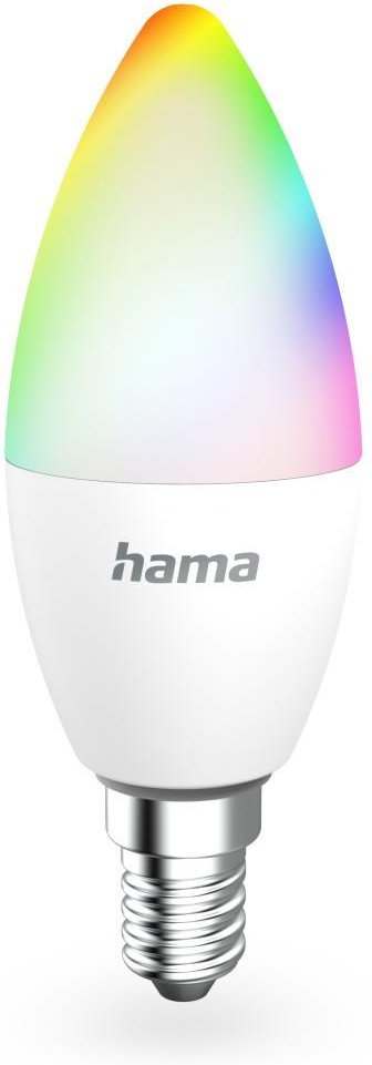 Smarte WLAN-LED-Lampe, E14, Matter, 4,9W, RGBW, für Sprach-/App-Steuerung (00176641)