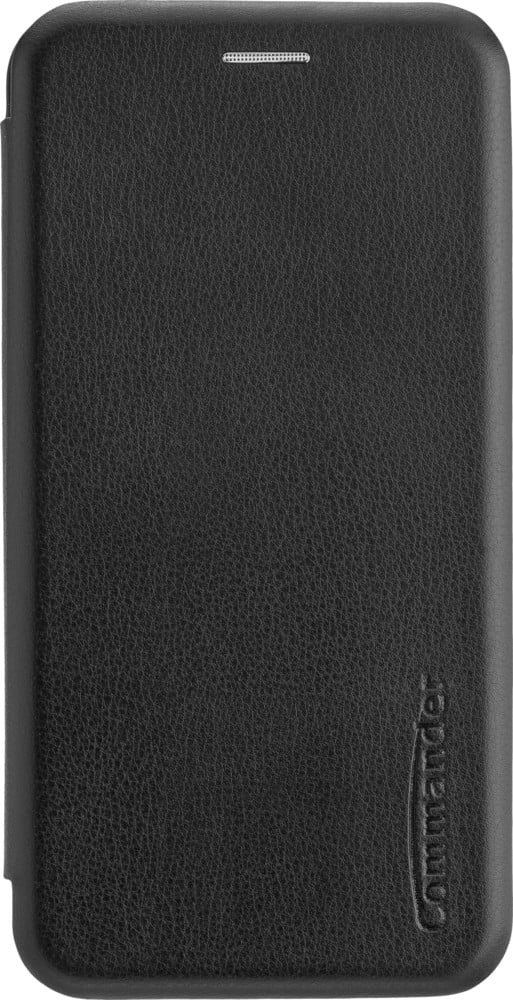 Thumbnail - COMMANDER Book Case CURVE für Xiaomi Redmi Note 10/ Redmi Note 10S Black Handyhülle