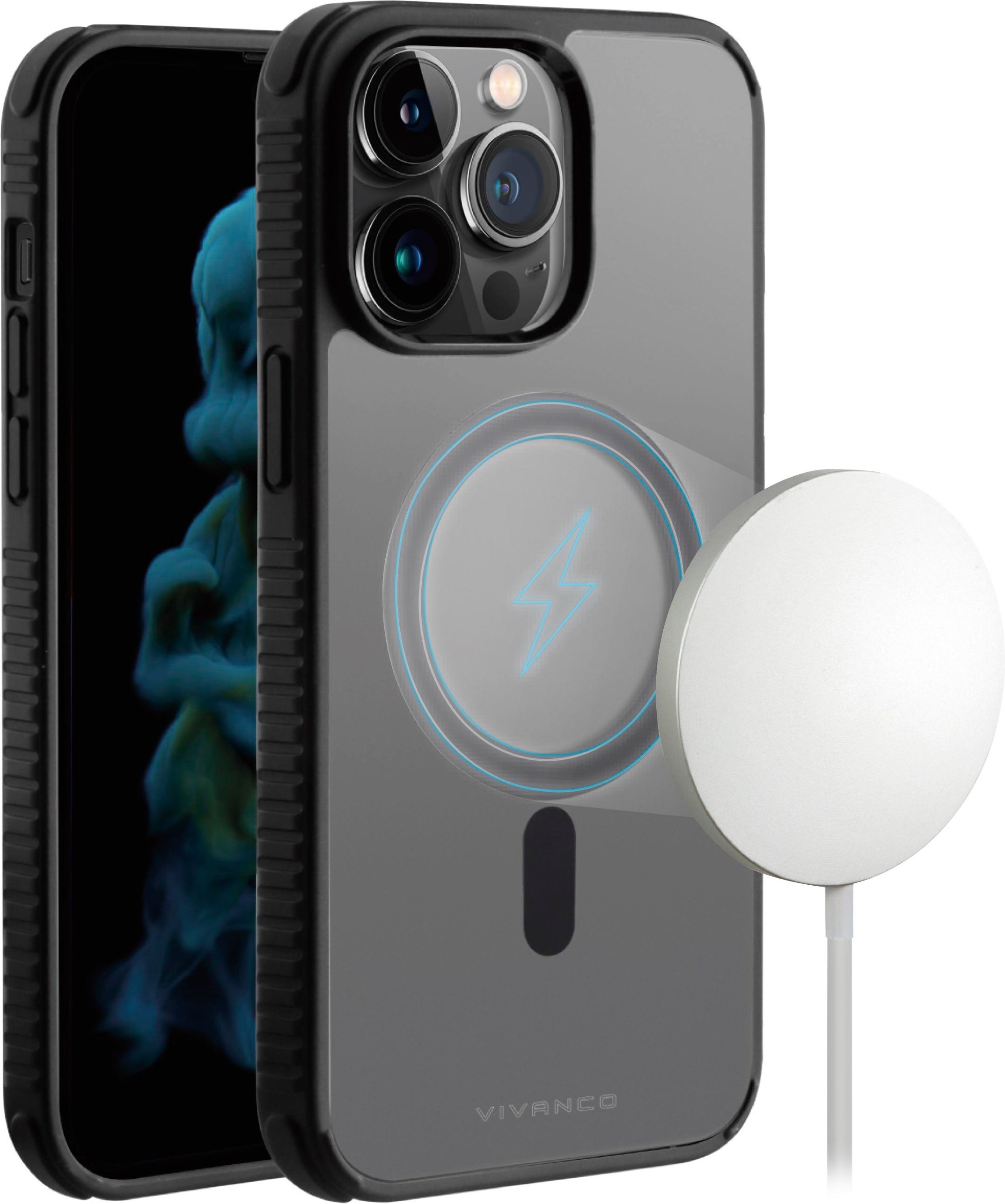 Mag Solid Elite, 360° Anti Shock Cover für iPhone 14 Pro Max (63510) Handyhülle